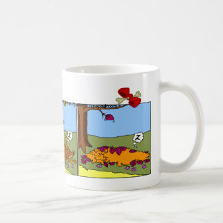De Café Caneca do Dachshund: Queda