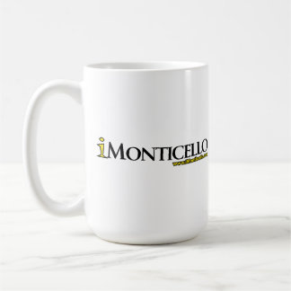 De Café caneca do design 4 do logotipo do iMonticello