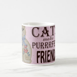 De Café Caneca do design do gato