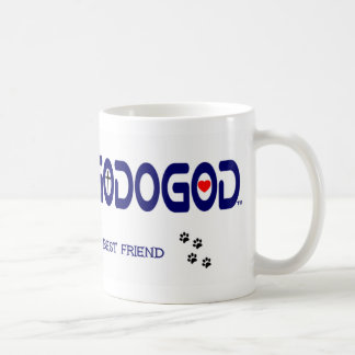 De Café Caneca do DEUS do CÃO do DEUS