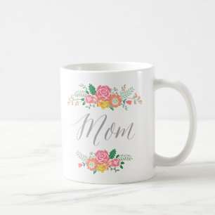 De Café Caneca do dia das mães do buquê  