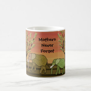 De Café Caneca do dia das mães do elefante