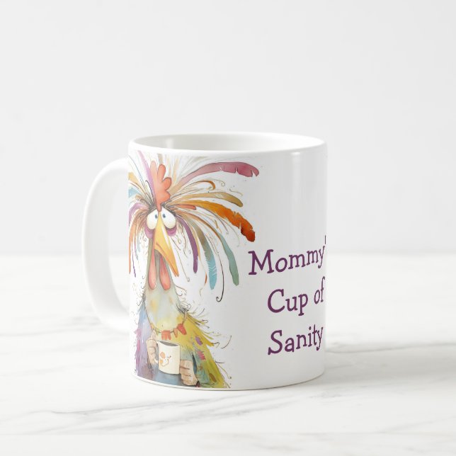 De Café Caneca do Dia das Mães do Saneamento da Mamãe Cane (Frente Esquerda)
