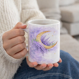 De Café Caneca do Dia das Mães Lua e Lavanda Presente para