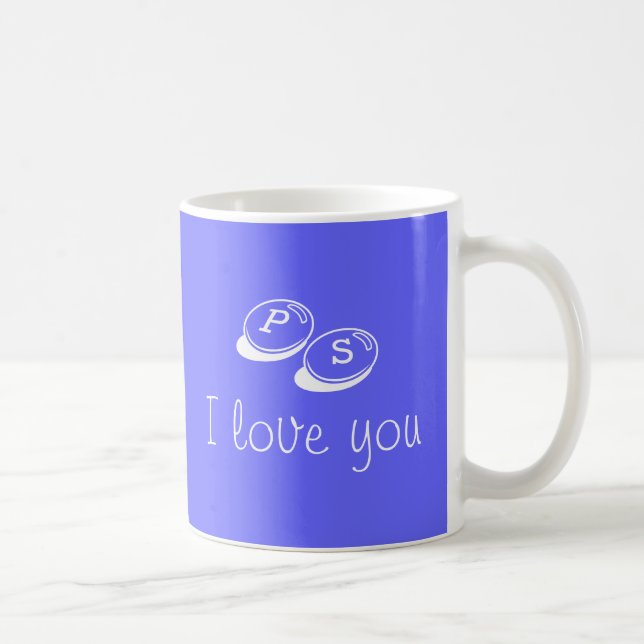 De Café Caneca do Dia das Mães PS Eu Te Amo (Direita)