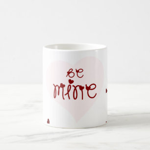 De Café Caneca do Dia dos Namorados Be Mine Love Hearts