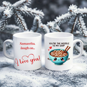 De Café Caneca do Dia dos Namorados com Comida Divertida P