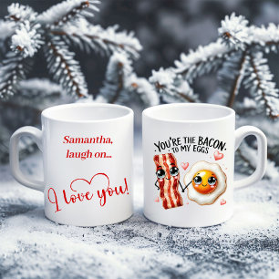 De Café Caneca do Dia dos Namorados com Nome Personalizado