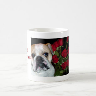 De Café Caneca do dia dos namorados do buldogue