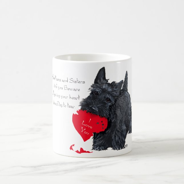 De Café Caneca do Dia dos Namorados do Scottish Terrier Br (Centro)