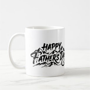 De Café Caneca do Dia dos Pais Cordilheira Minimalista