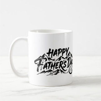 De Café Caneca do Dia dos Pais Cordilheira Minimalista