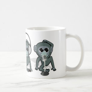 De Café Caneca do Dispositivo-Macaco