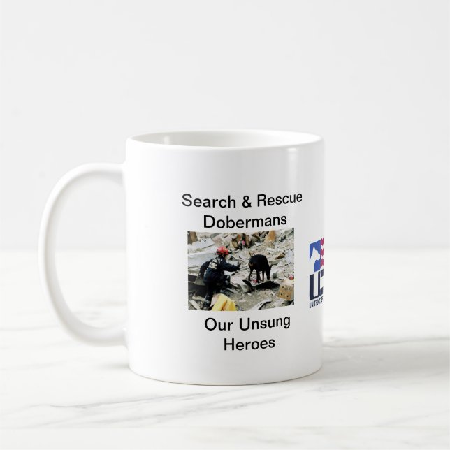 De Café Caneca do Doberman do SAR (Esquerda)