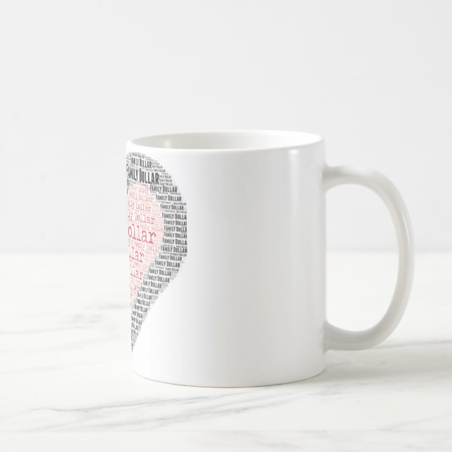 De Café Caneca do dólar da família (Direita)