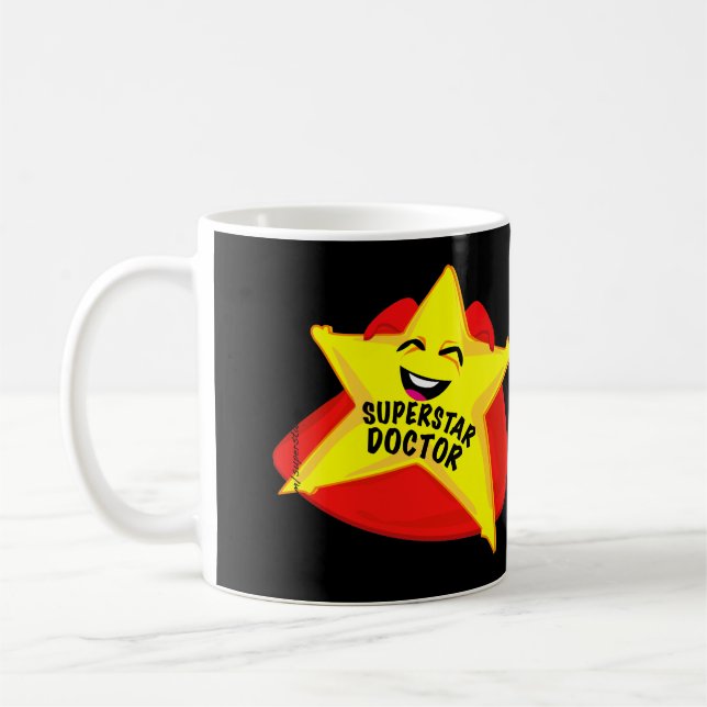 De Café caneca do doutor da estrela mundial! (Esquerda)