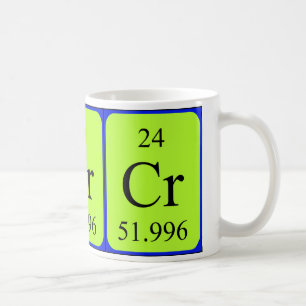 De Café Caneca do elemento 24 - cromo