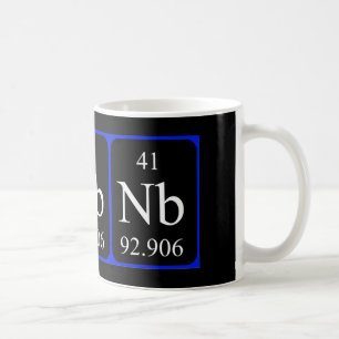 De Café Caneca do elemento 41 - nióbio