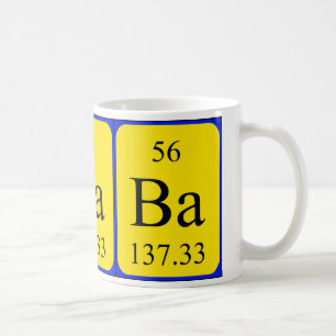 De Café Caneca do elemento 56 - bário