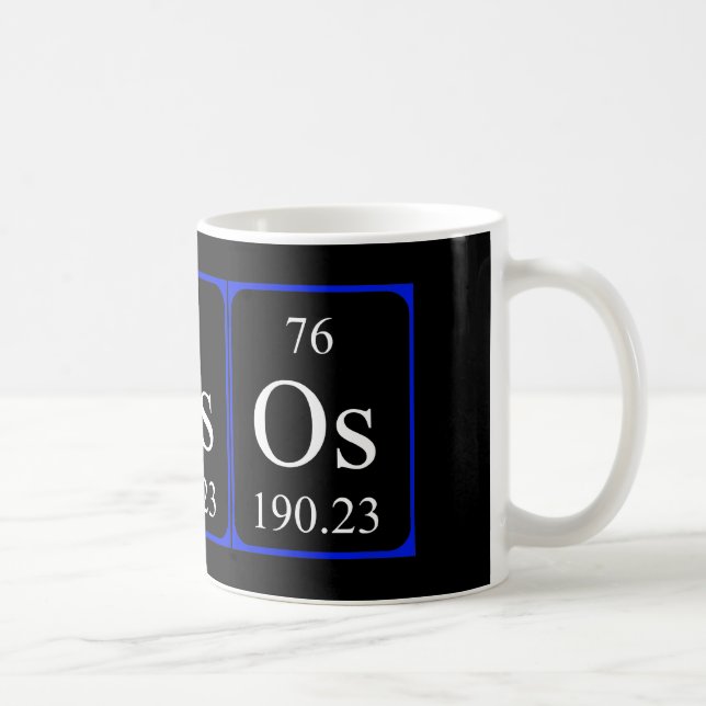 De Café Caneca do elemento 76 - ósmio (Direita)