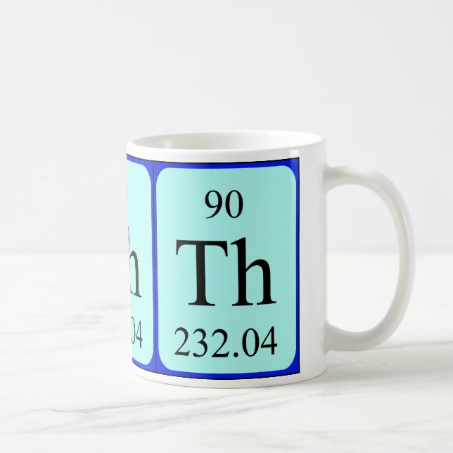 De Café Caneca do elemento 90 - tório (Direita)