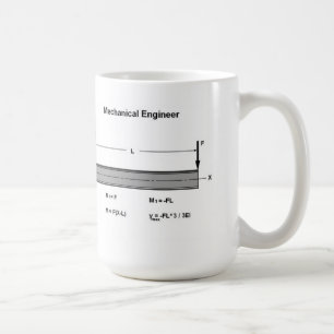 De Café Caneca do engenheiro mecânico