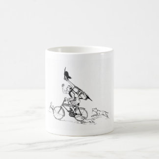 De Café Caneca do escape da bicicleta