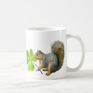 De Café Caneca do esquilo do trevo