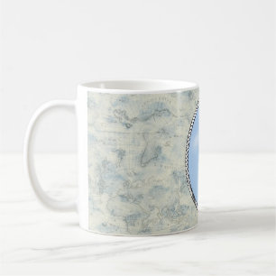 De Café Caneca do farol da ilha do carvalho