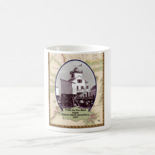 De Café Caneca do farol do recife do Fer do Au do ponto
