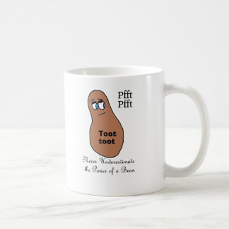 De Café caneca do feijão do neverunderestimate