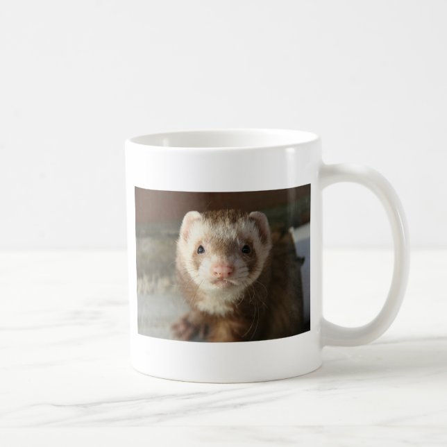 De Café Caneca do fim-acima da doninha (Direita)