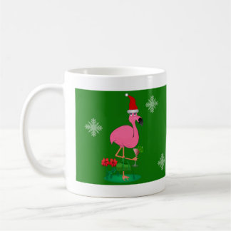 De Café Caneca do flamingo do Natal