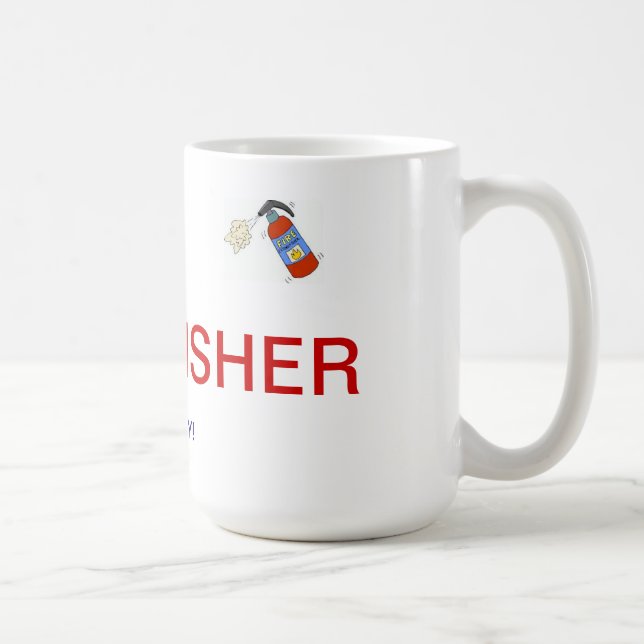 De Café caneca do fogo (Direita)