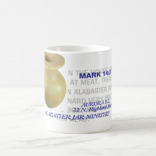 De Café Caneca do frasco do alabastro