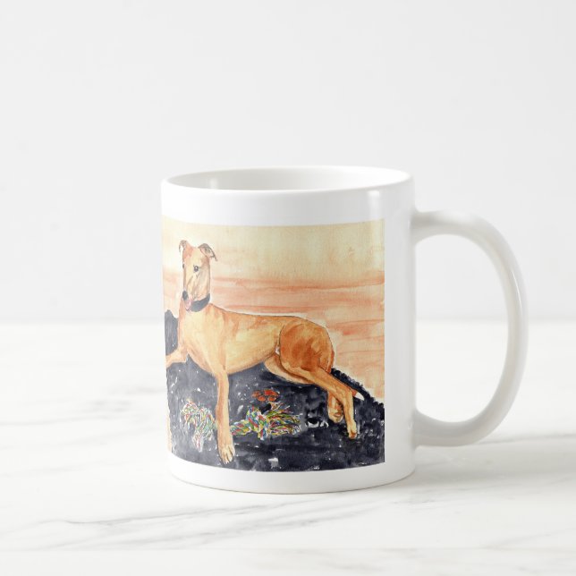 De Café Caneca do galgo (Direita)