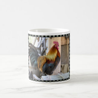 De Café Caneca do galo do Barnyard