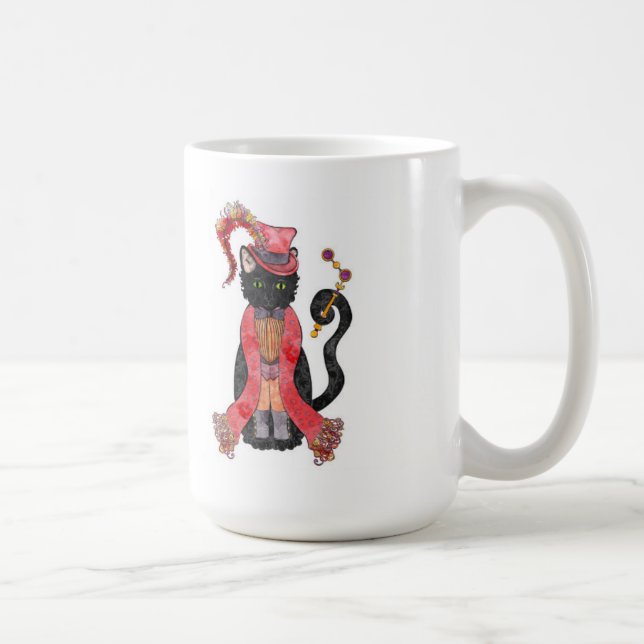 De Café Caneca do gatinho da ópera (Direita)