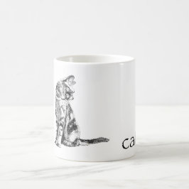 De Café Caneca do "gato"