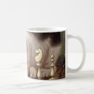 De Café Caneca do gato da xadrez