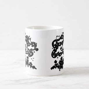 De Café Caneca do gato do espaço