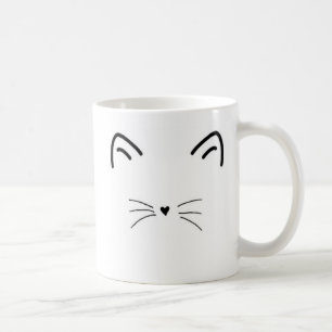 De Café Caneca do gato do meow-nificent - canhota