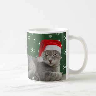 De Café Caneca do gato do Natal