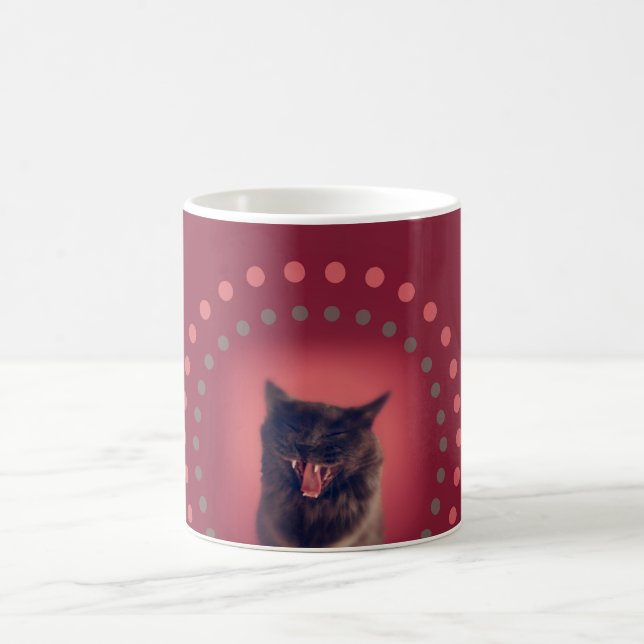 De Café caneca do gato do Rico-burro (Centro)