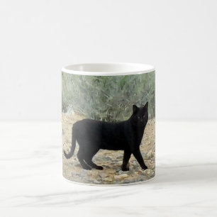 De Café Caneca do gato preto
