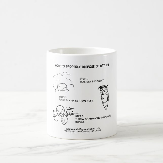De Café Caneca do gelo seco (Centro)