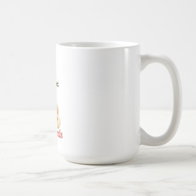 De Café Caneca do german shepherd (Direita)