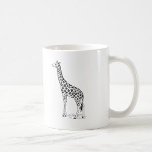 De Café Caneca do girafa