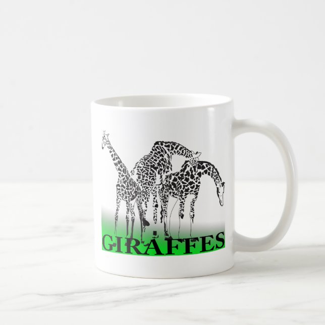 De Café Caneca do girafa (Direita)