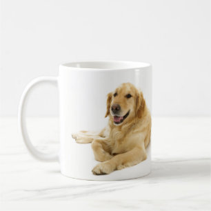 De Café Caneca do golden retriever